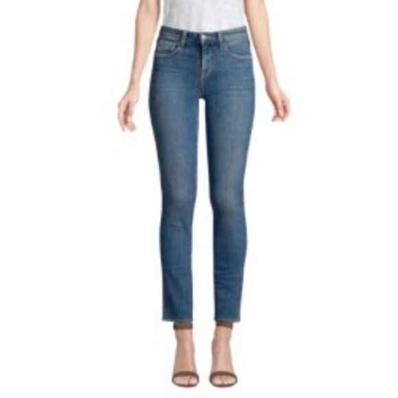 L'Agence Tilly Mid Rise Slim Straight Jeans 26 - Picture 1 of 7